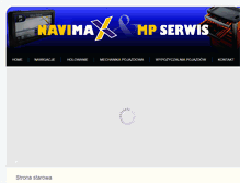 Tablet Screenshot of navimax.pl